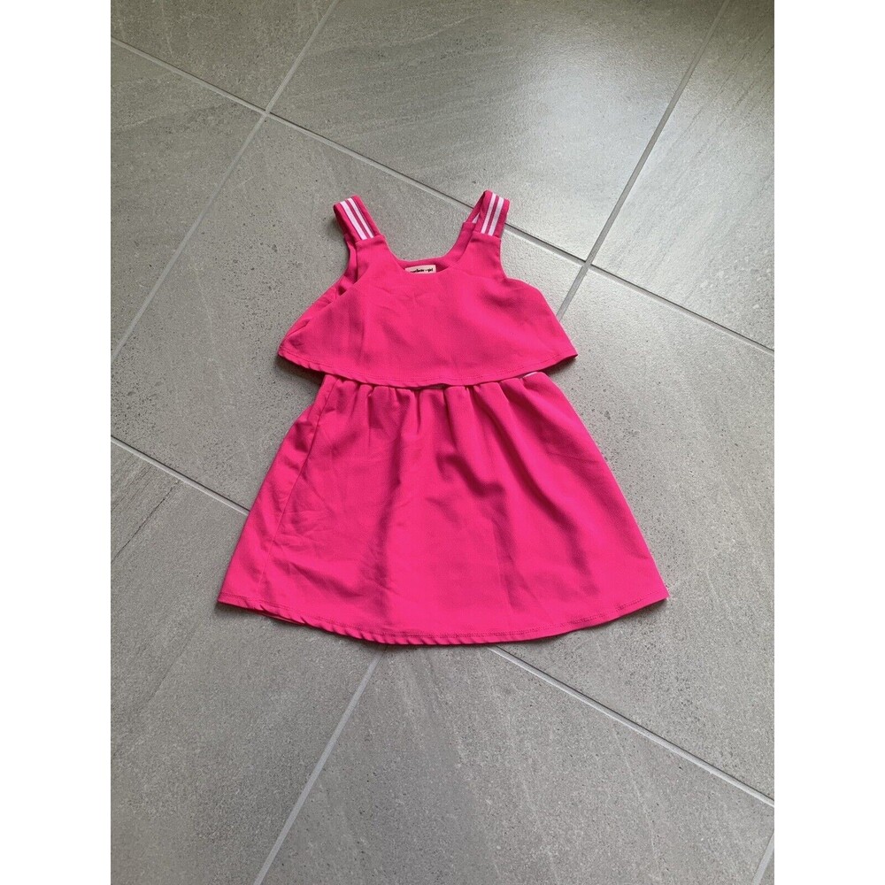 Monteau Girls 3T Hot Pink Sport Style Dress